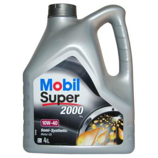 Моторное масло Mobil Super S 2000 x1 10w40 полусинтетическое (4л)